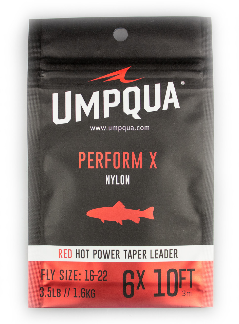 Umpqua Red Hot Power Taper trout Leader 10'