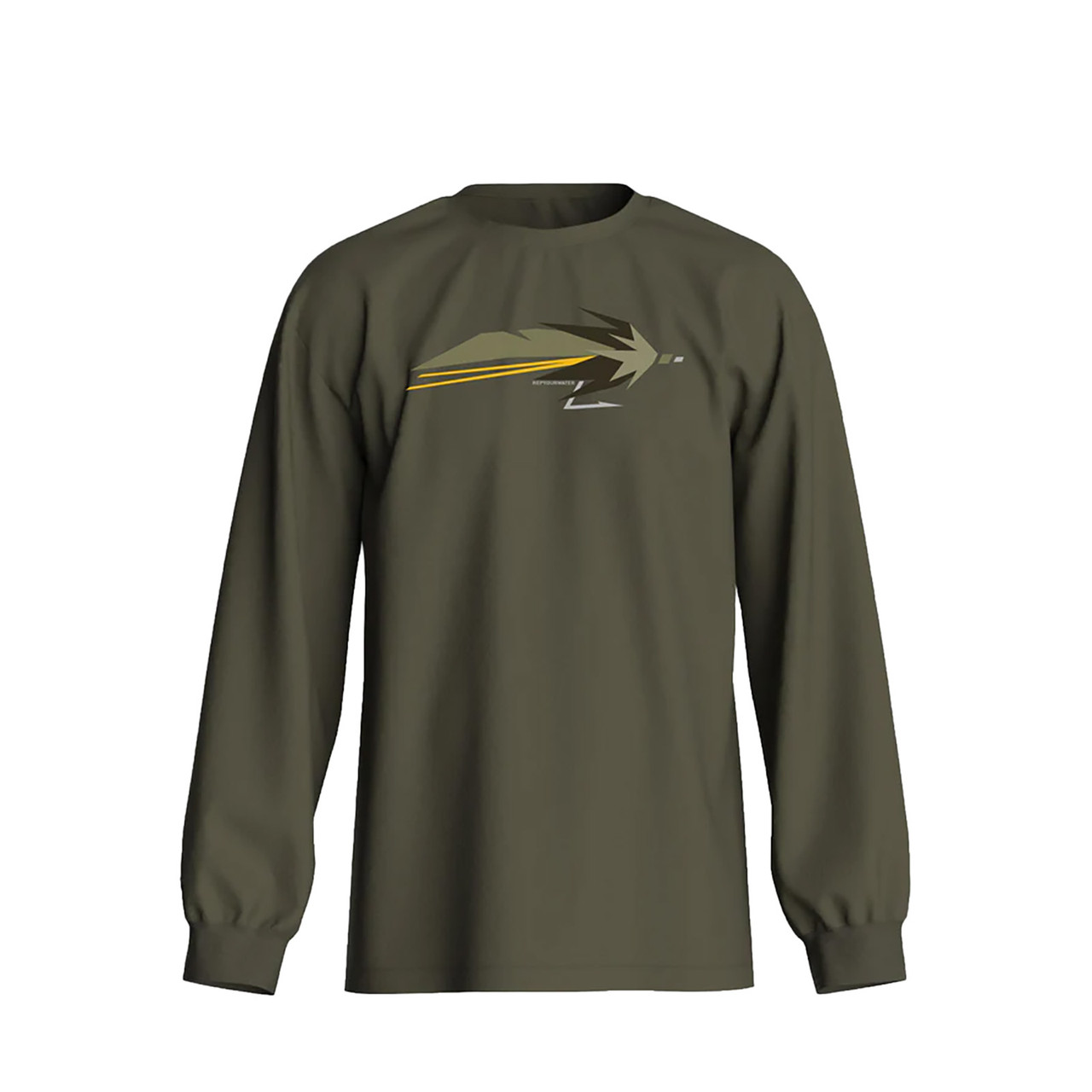 RepYourWater T-Shirt Long Sleeve Small Prime Cuts