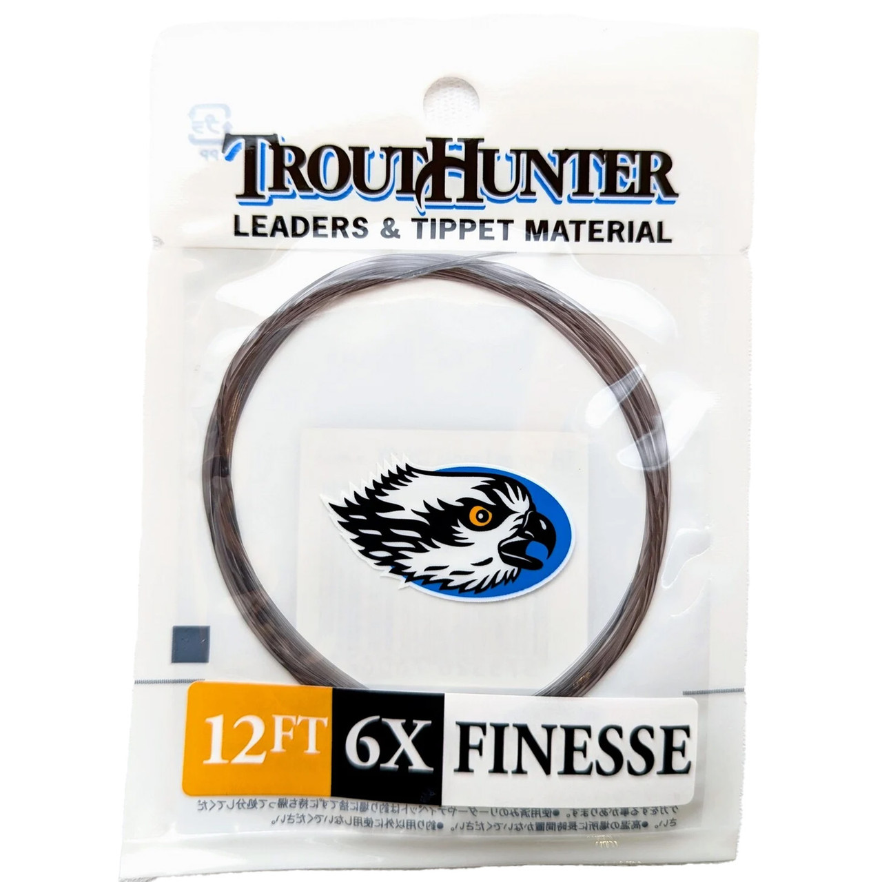 Trouthunter Finesse Leaders 12 ft With Loop 6X