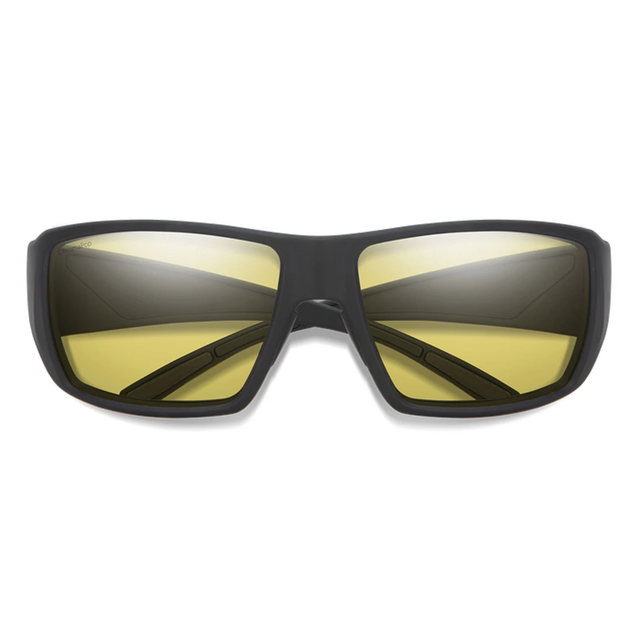 Smith Optics Guide's Choice Matte Black Low Light Yellow Glass Polarized