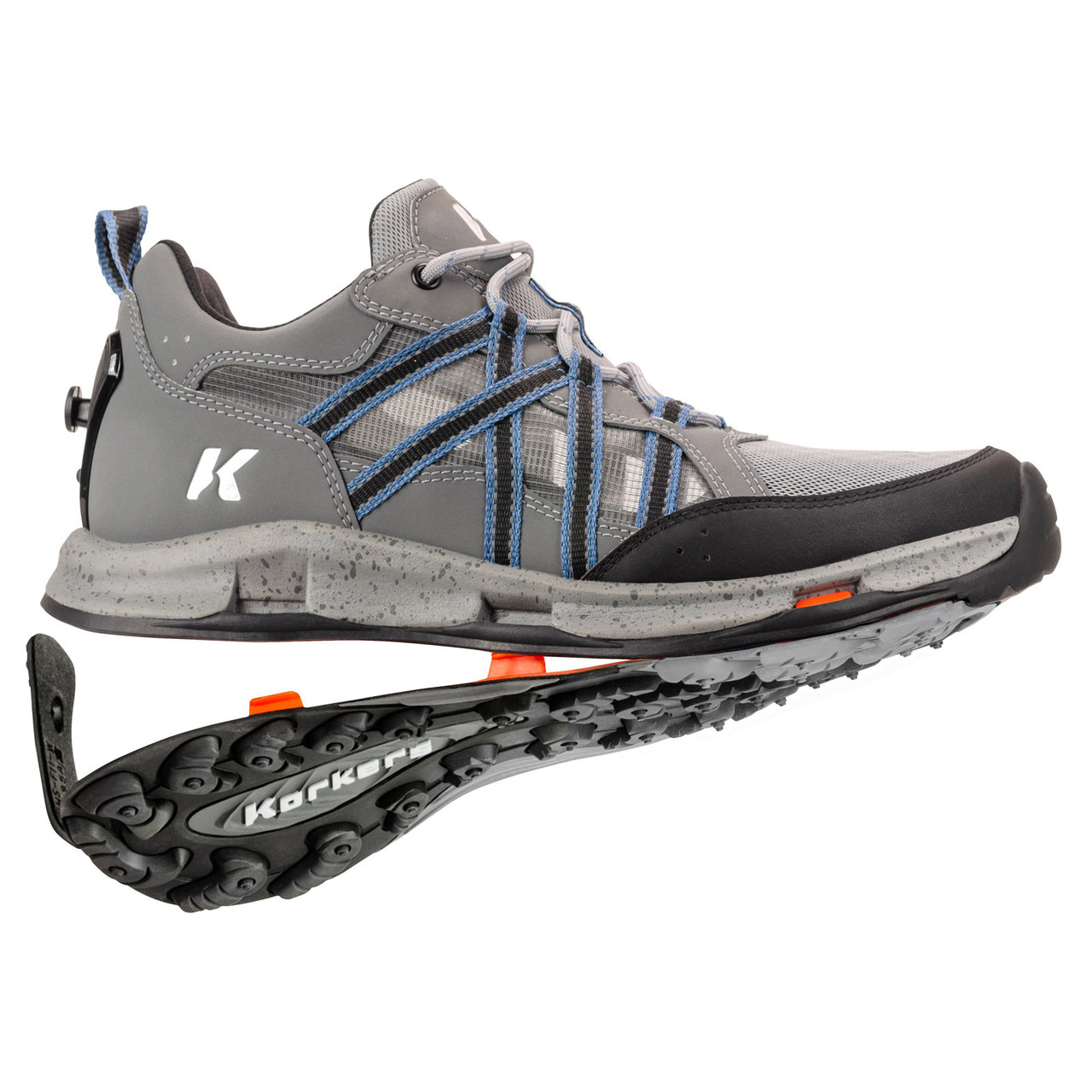 Korkers All Axis Shoe w/ Felt Sole 10 TrailTrac Sole