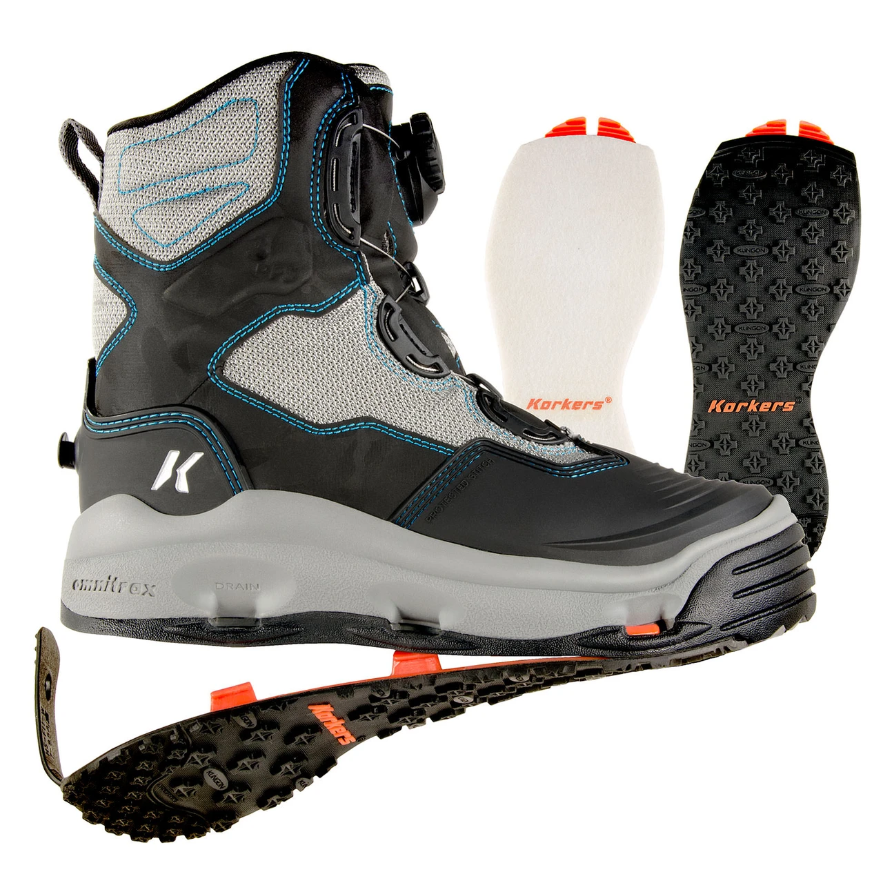 Korkers Women's Darkhorse Wading Boots