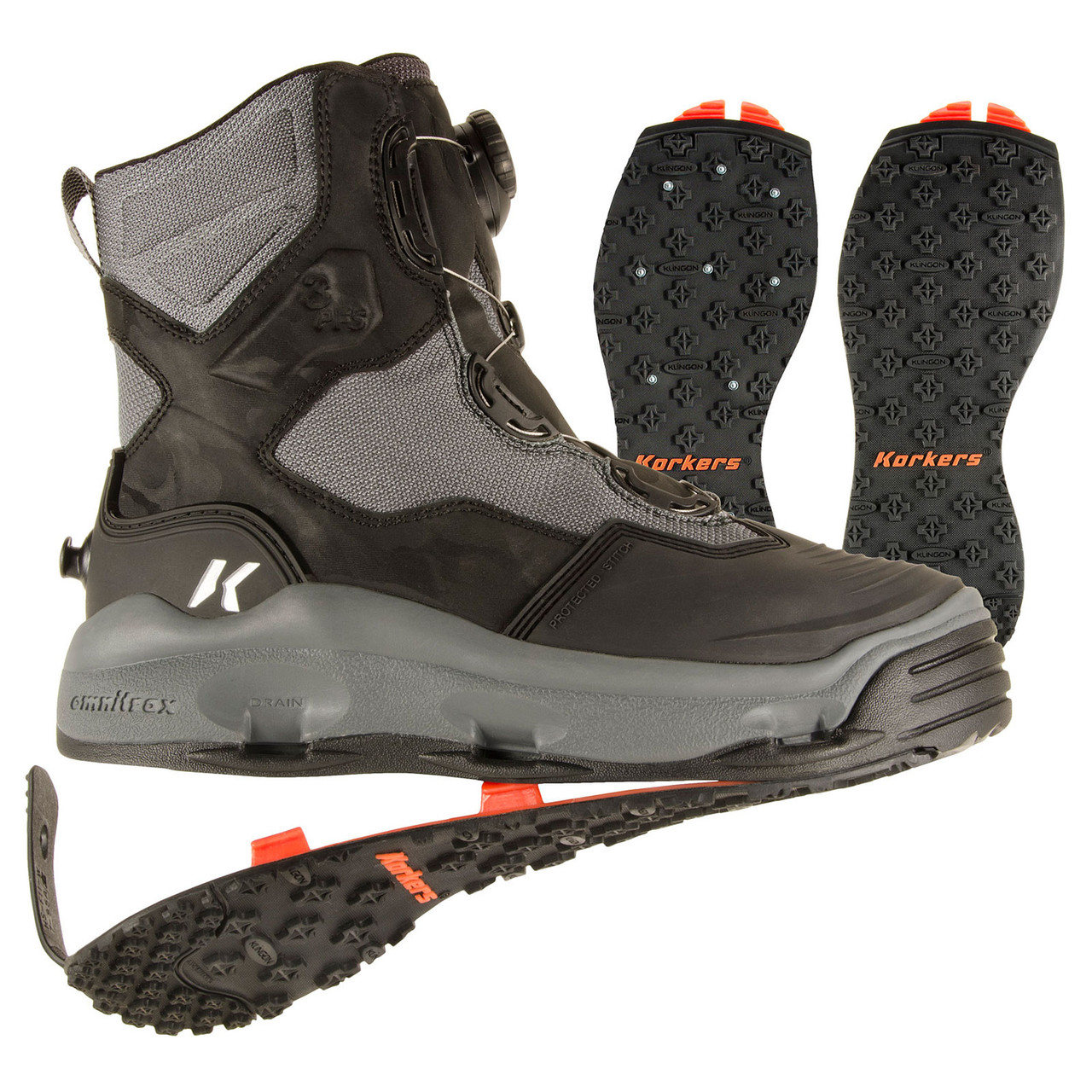 Korkers DarkHorse Wading Boots