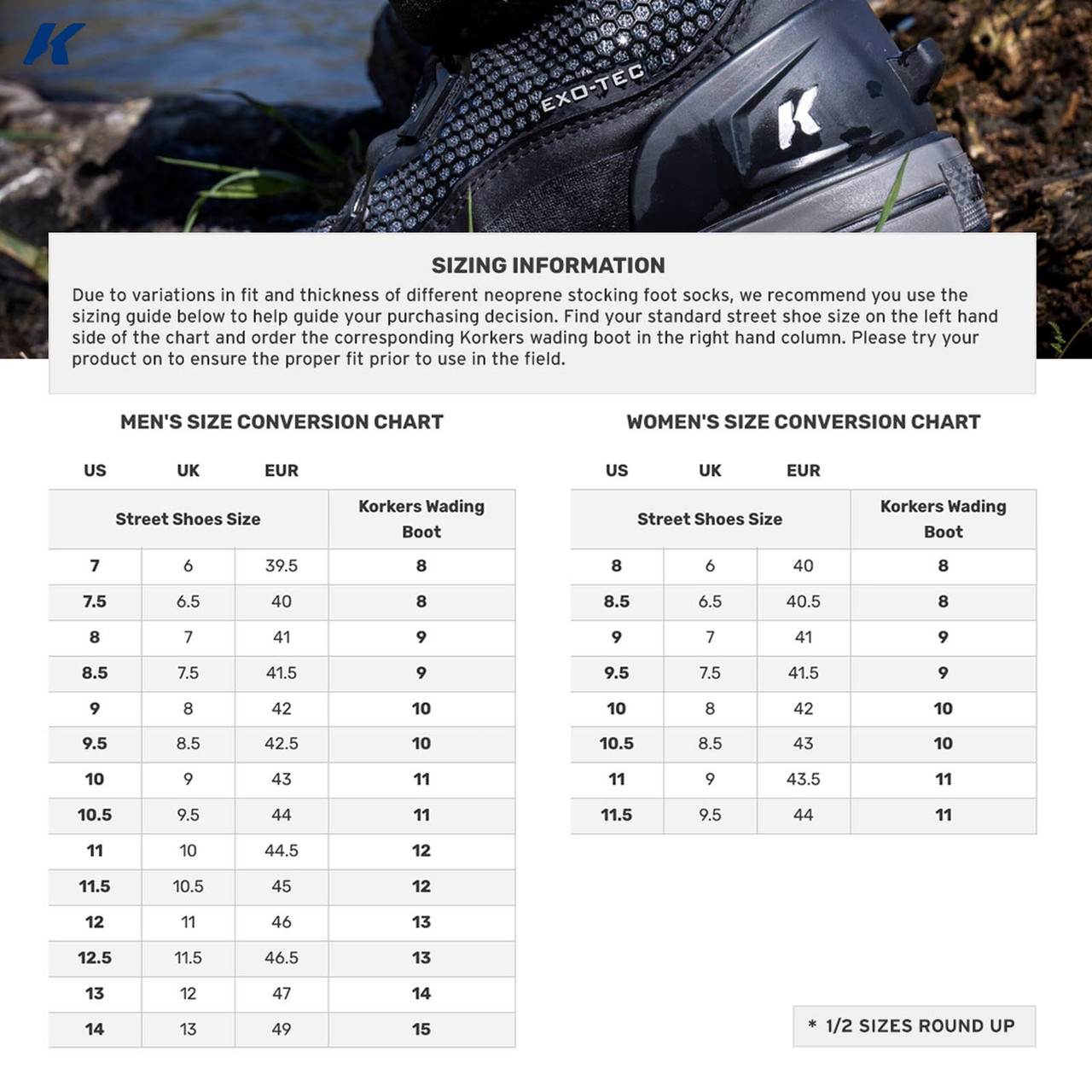 Korkers Chrome Lite Wading Boot Kling-On Rock Soles