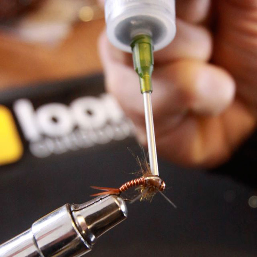 Loon Outdoors Water Based Thin Clear Head Cement System Fly Tying Fishing