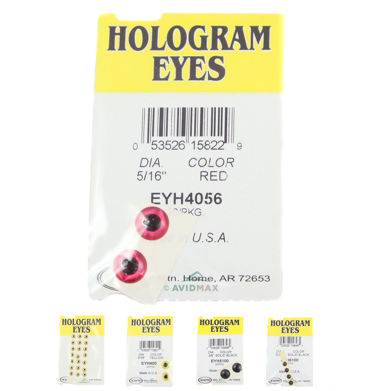 Wapsi Hologram Dome Eyes