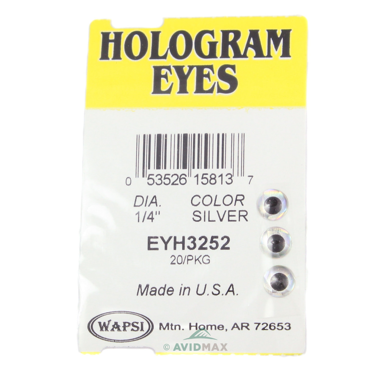 Wapsi Hologram Dome Eyes