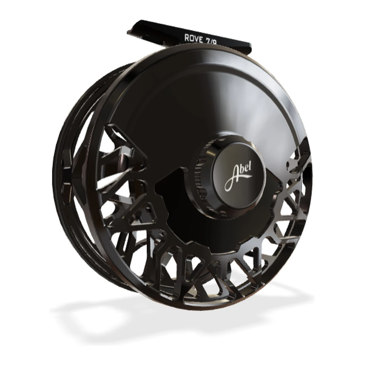 Abel Rove Fly Reel 7/9 Gloss Black Finish and Drag Knob with Ebony Handle - view 3