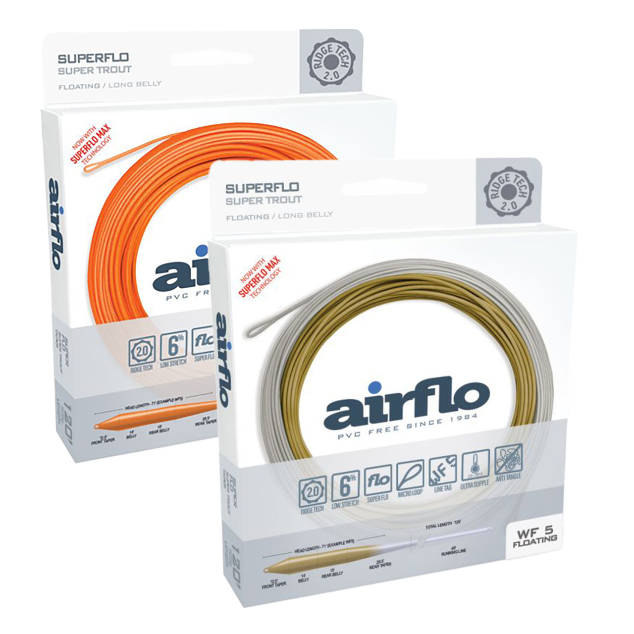 Airflo Superflo Max Ridge 2.0 Super Trout Fly Line - AvidMax