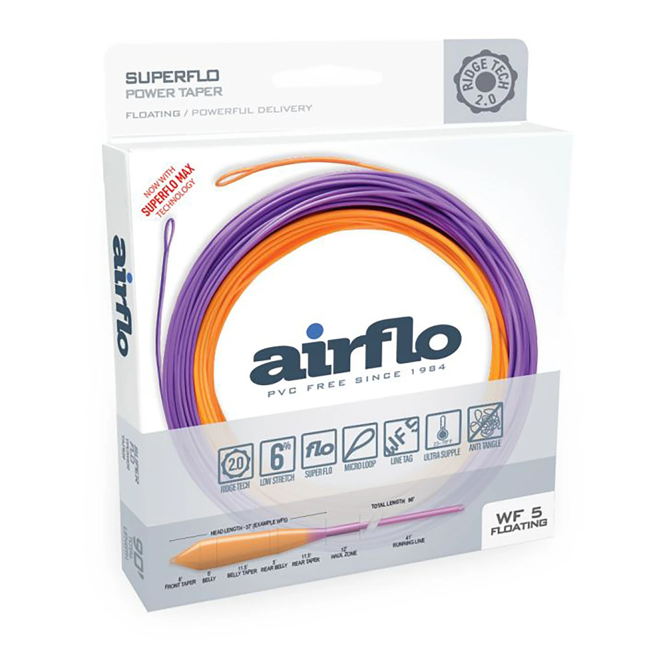 Airflo Superflo Max Power Taper Fly Line