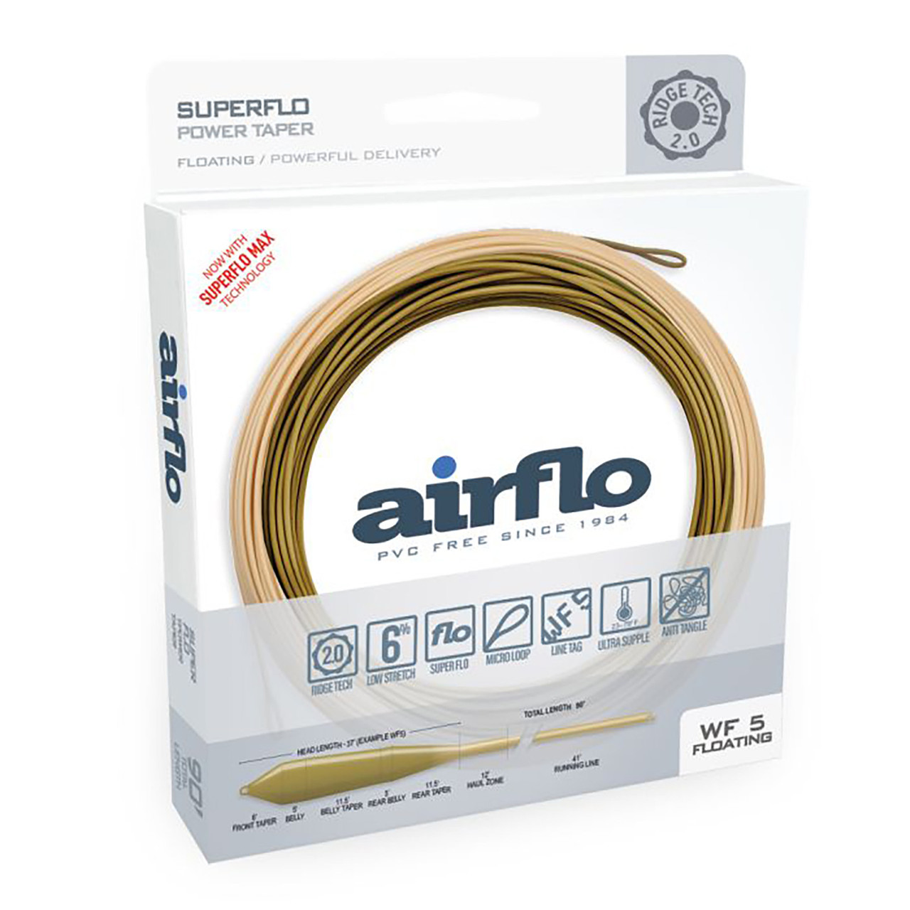 Airflo Superflo Max Power Taper