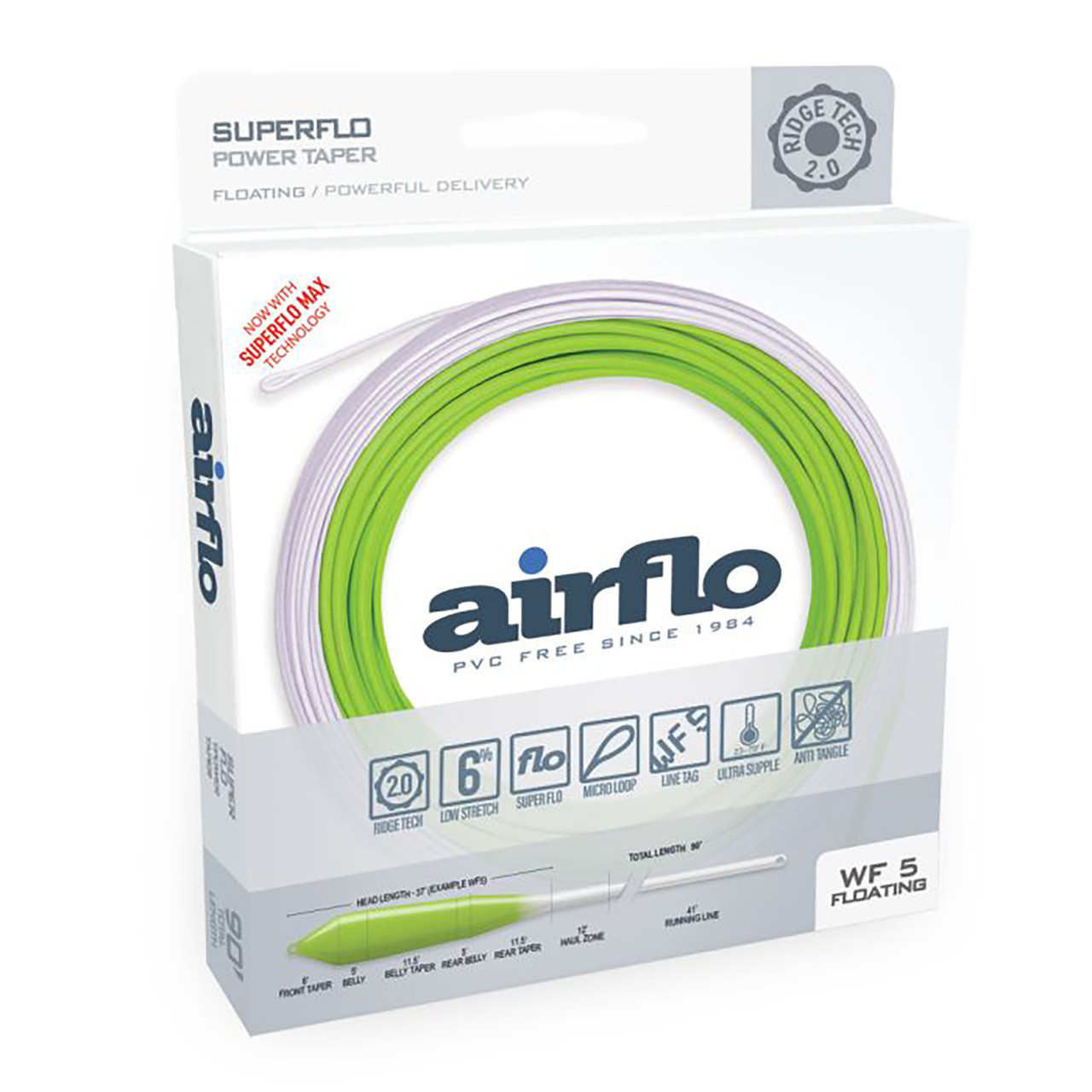 Airflo Superflo Max Power Taper