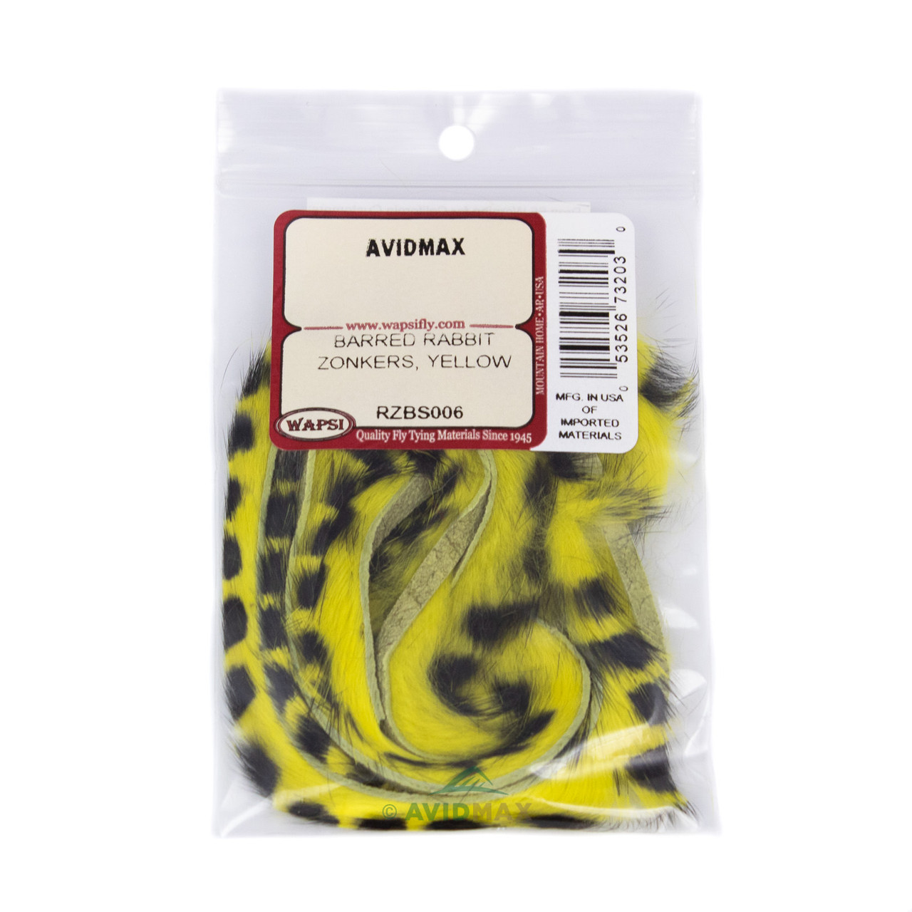 Wapsi Barred Rabbit Zonkers Regular Yellow