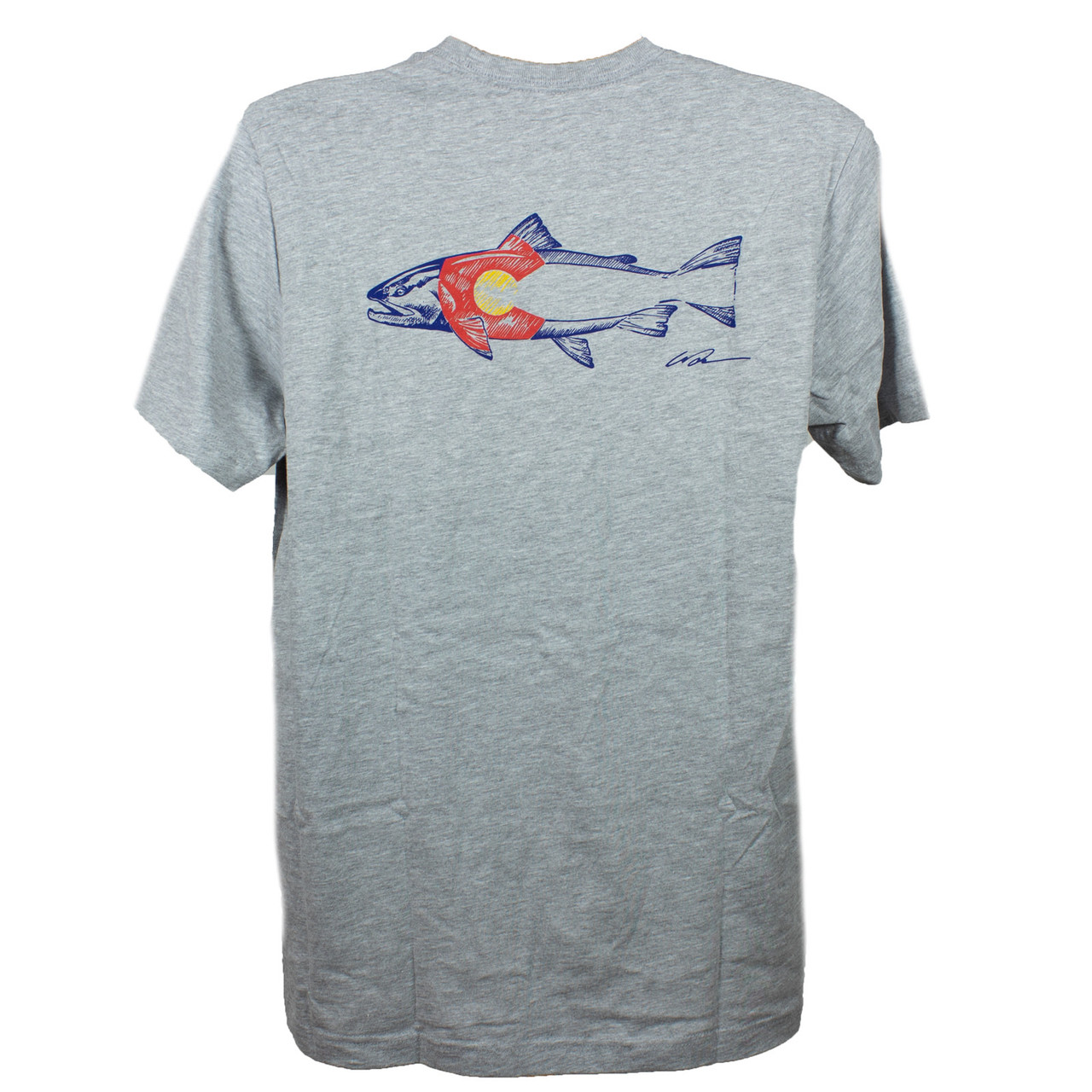 RepYourWater T-Shirt Colorado Trout Artist's Reserve - view 2