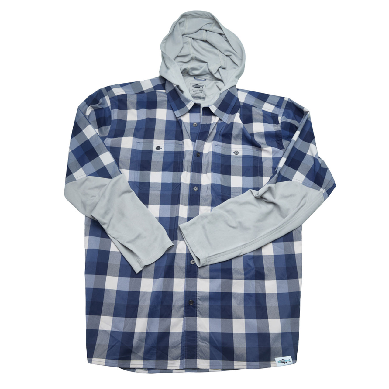 RepYourWater Hybrid Fishing Shirt - Blue