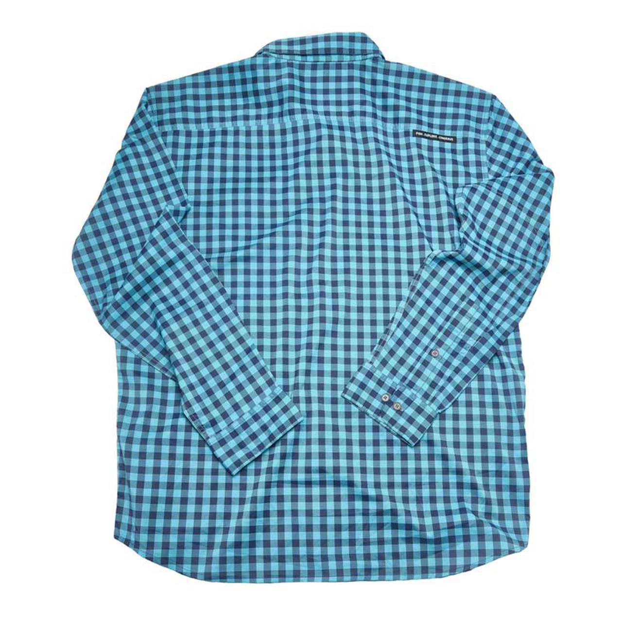 RepYourWater Long Sleeve Fishing Shirt Side Channel Button Down