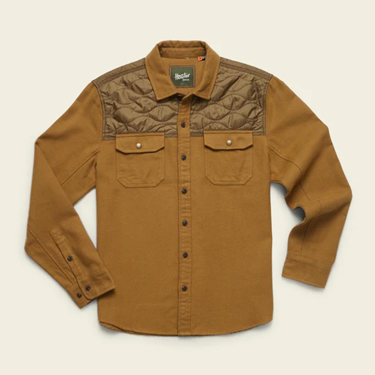 Howler Brothers Quintana Quilted Flannel - Teak