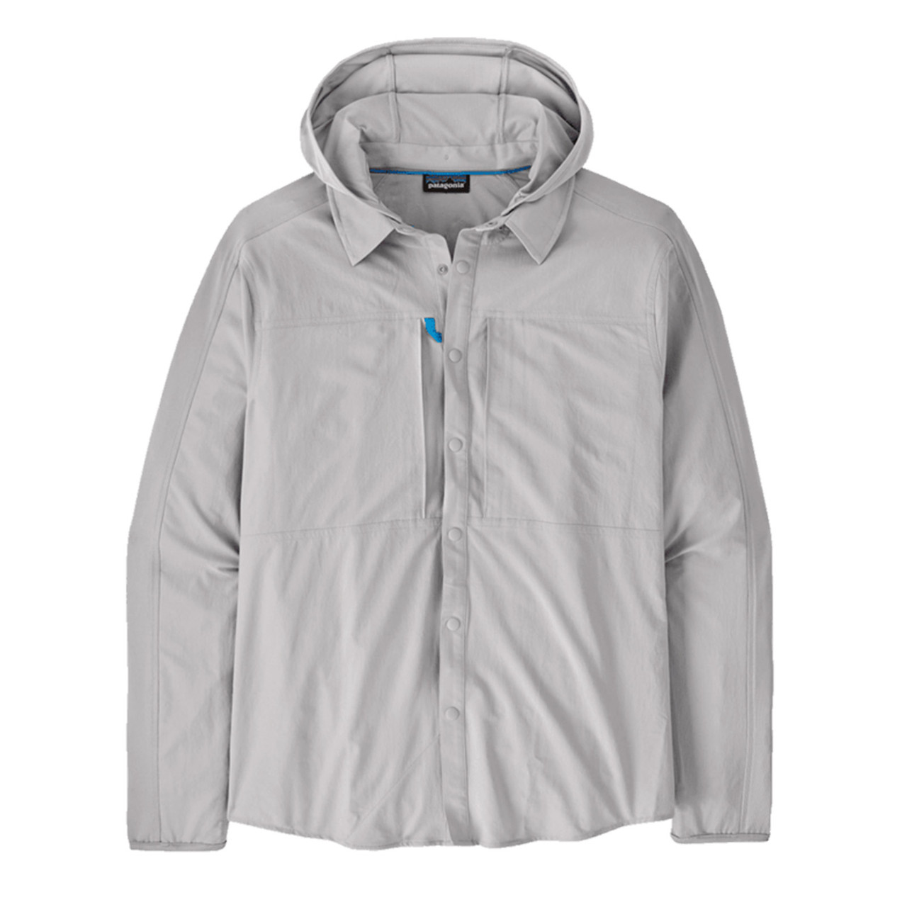 Patagonia Men's River Rambler Hybrid Sun Hoody Crisp Grey