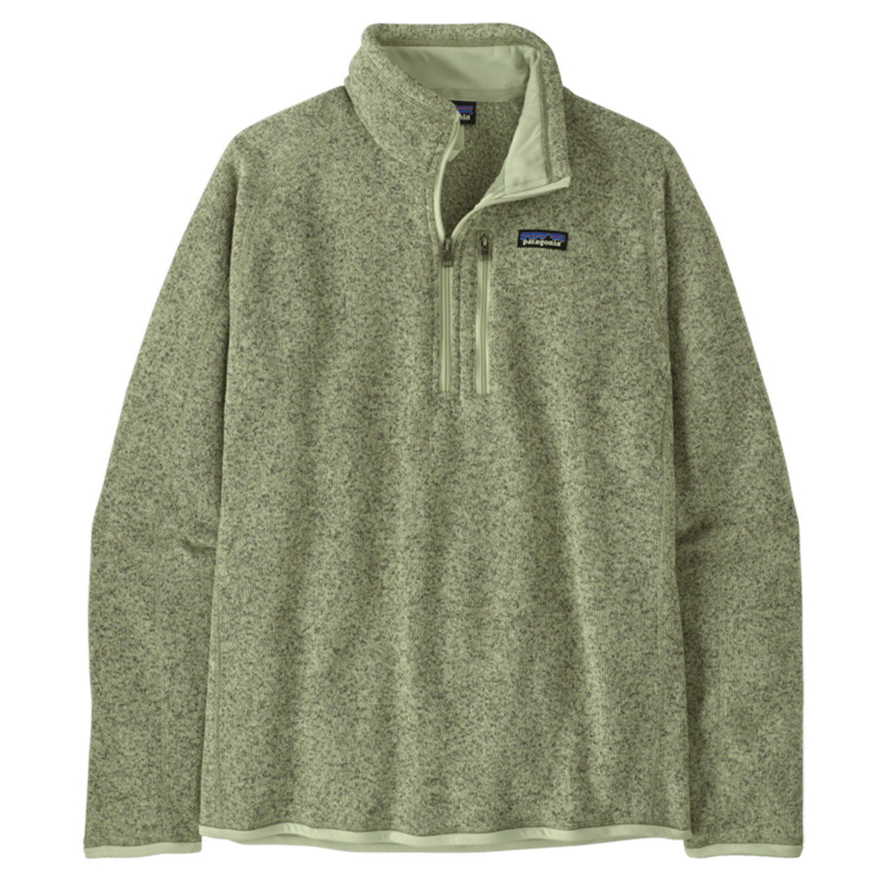 Patagonia Men's Better Sweater 1/4 Zip Pullover Lichen Green