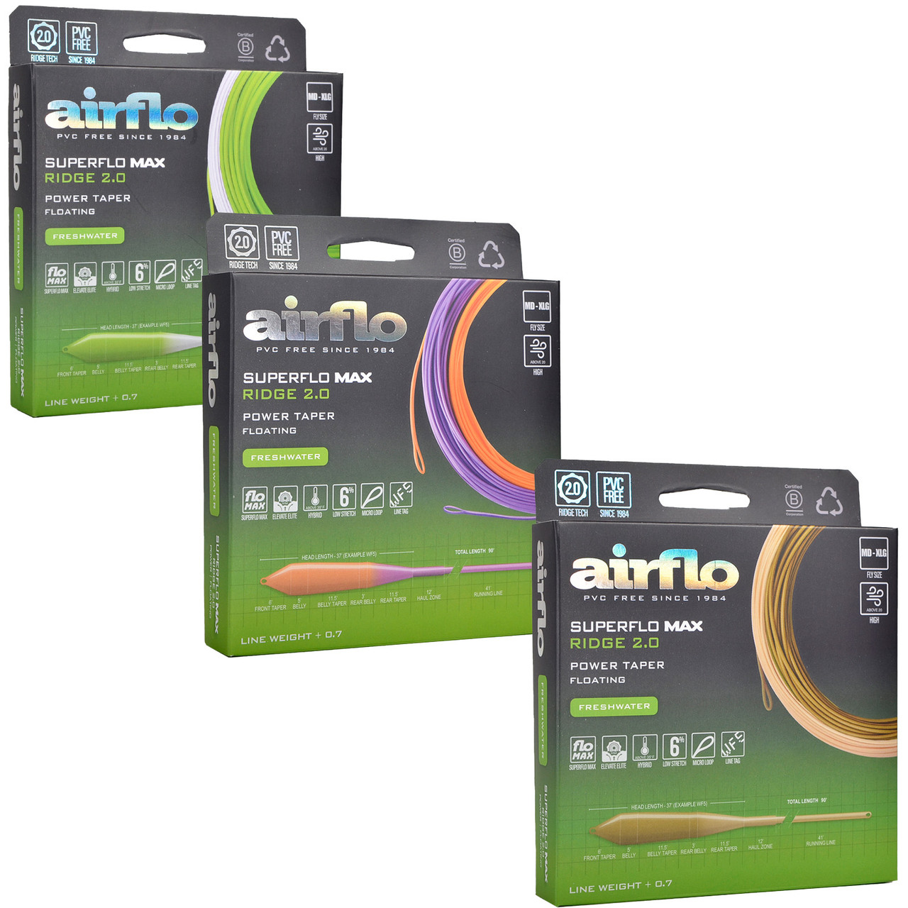 Airflo Superflo Max Ridge 2.0 Power Taper