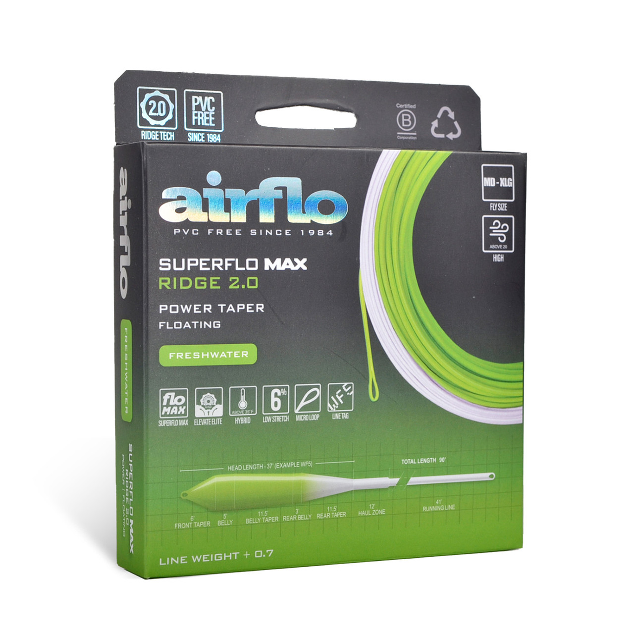 Airflo Superflo Max Ridge 2.0 Power Taper