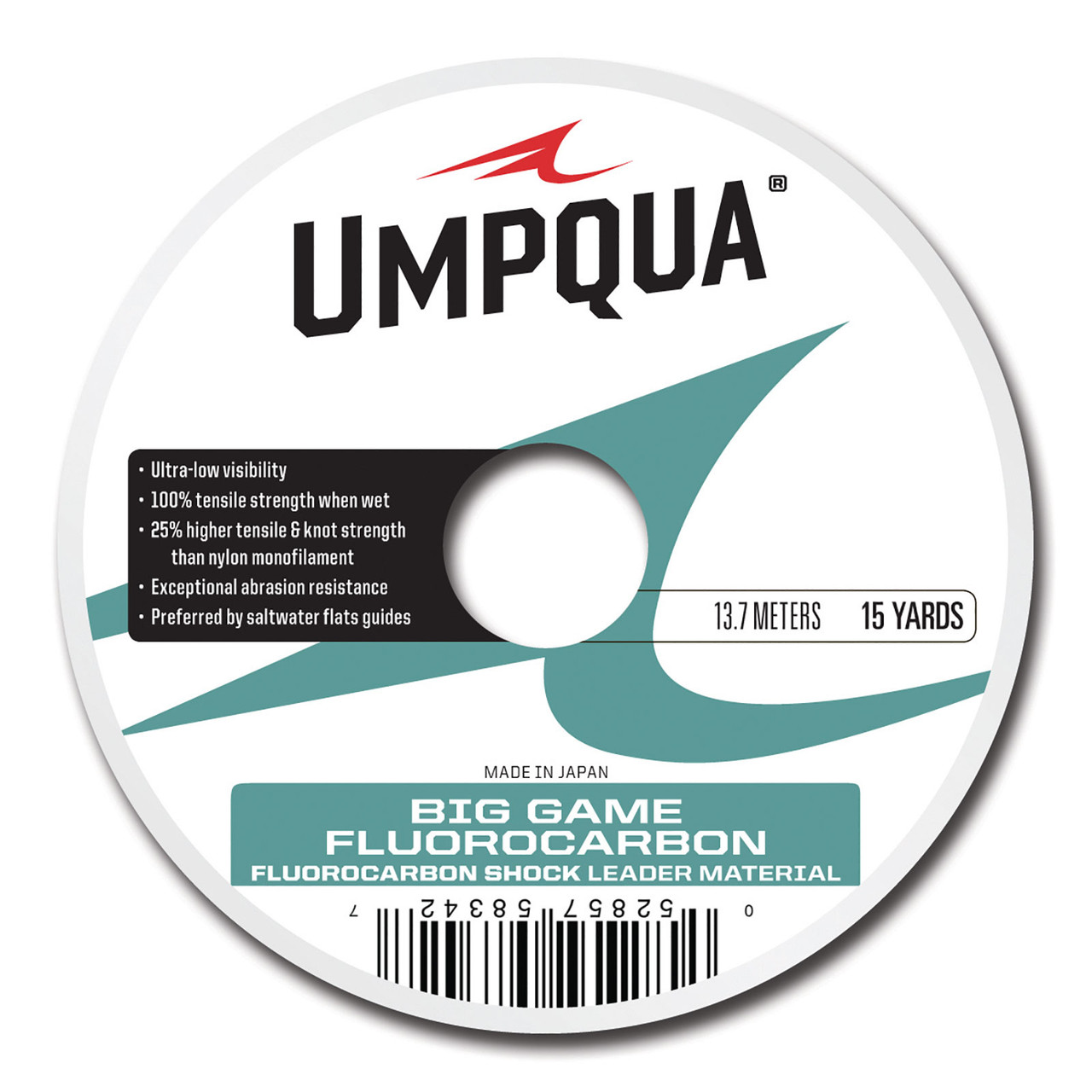 Umpqua Big Game Fluorocarbon Shock Leaders