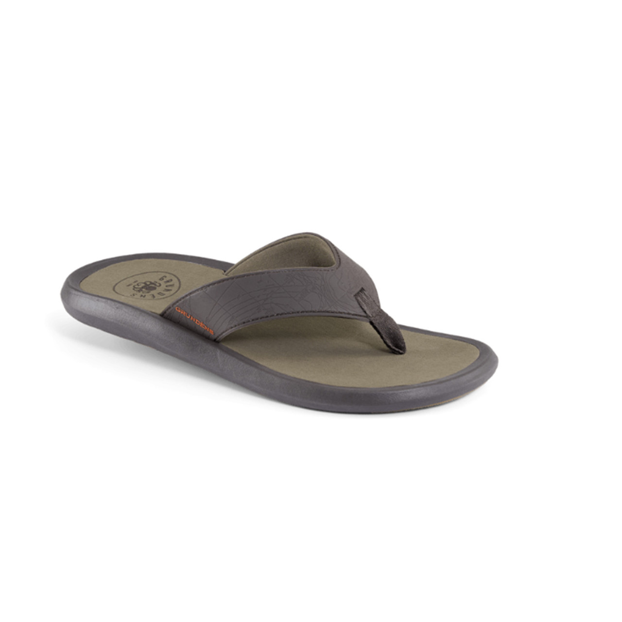 Grundens All-Waters Sandal 9 Dark Brown