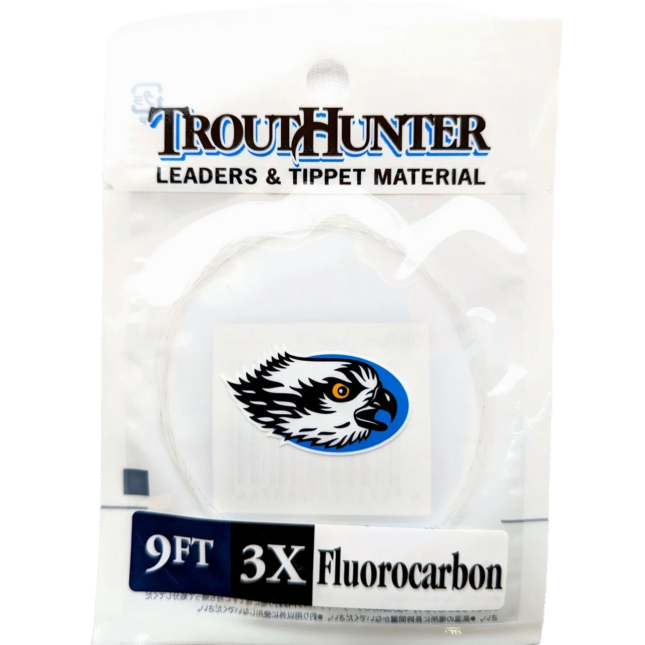 Trouthunter Fluorocarbon Leaders 9 ft With Loop