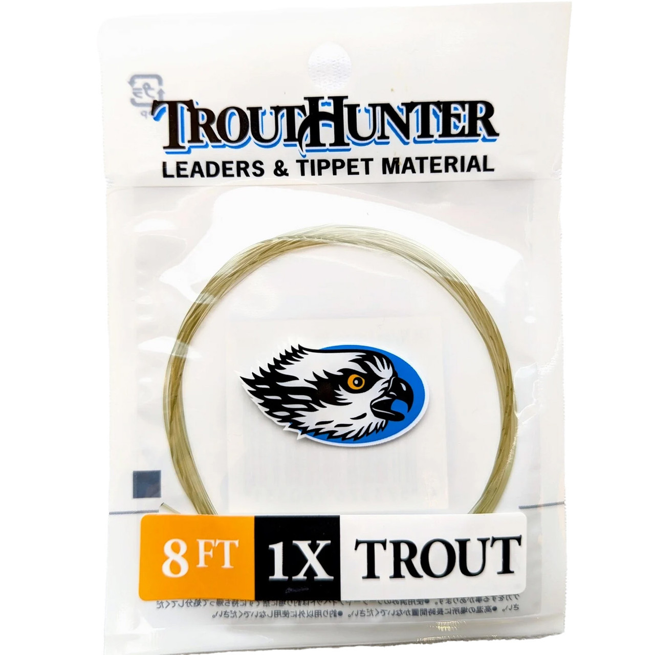 Trouthunter Nylon Leaders 8 ft With Loop