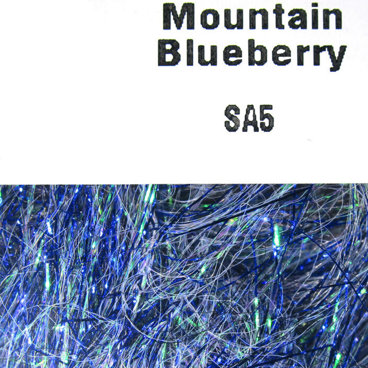 Hareline Aqua Veil Chenille Mountain Blueberry