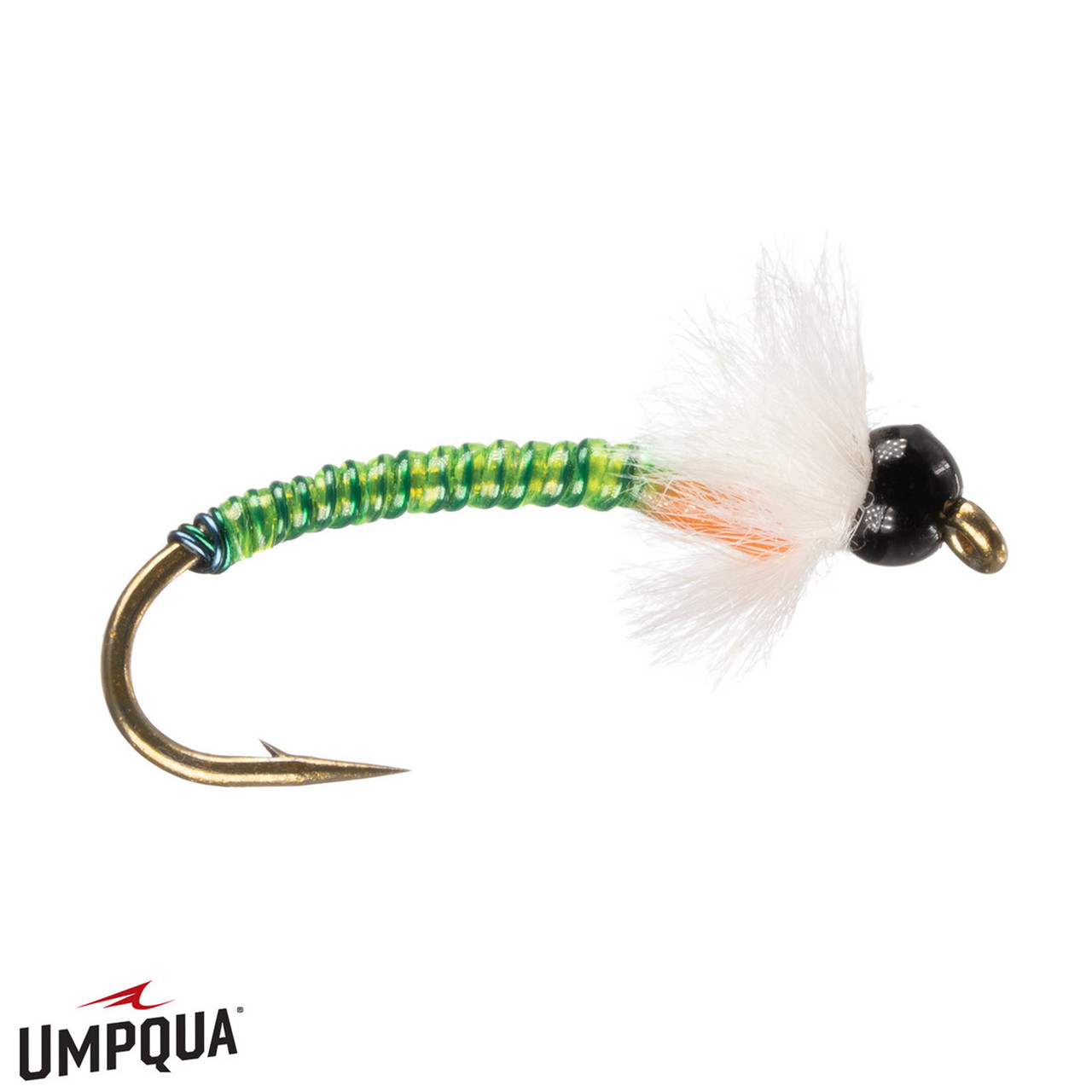 Trident Tube Midge Fly Green / Blue 16