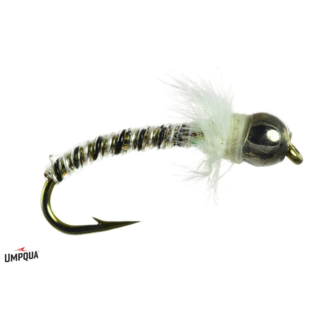 Titan Tube Midge Fly Black / Silver