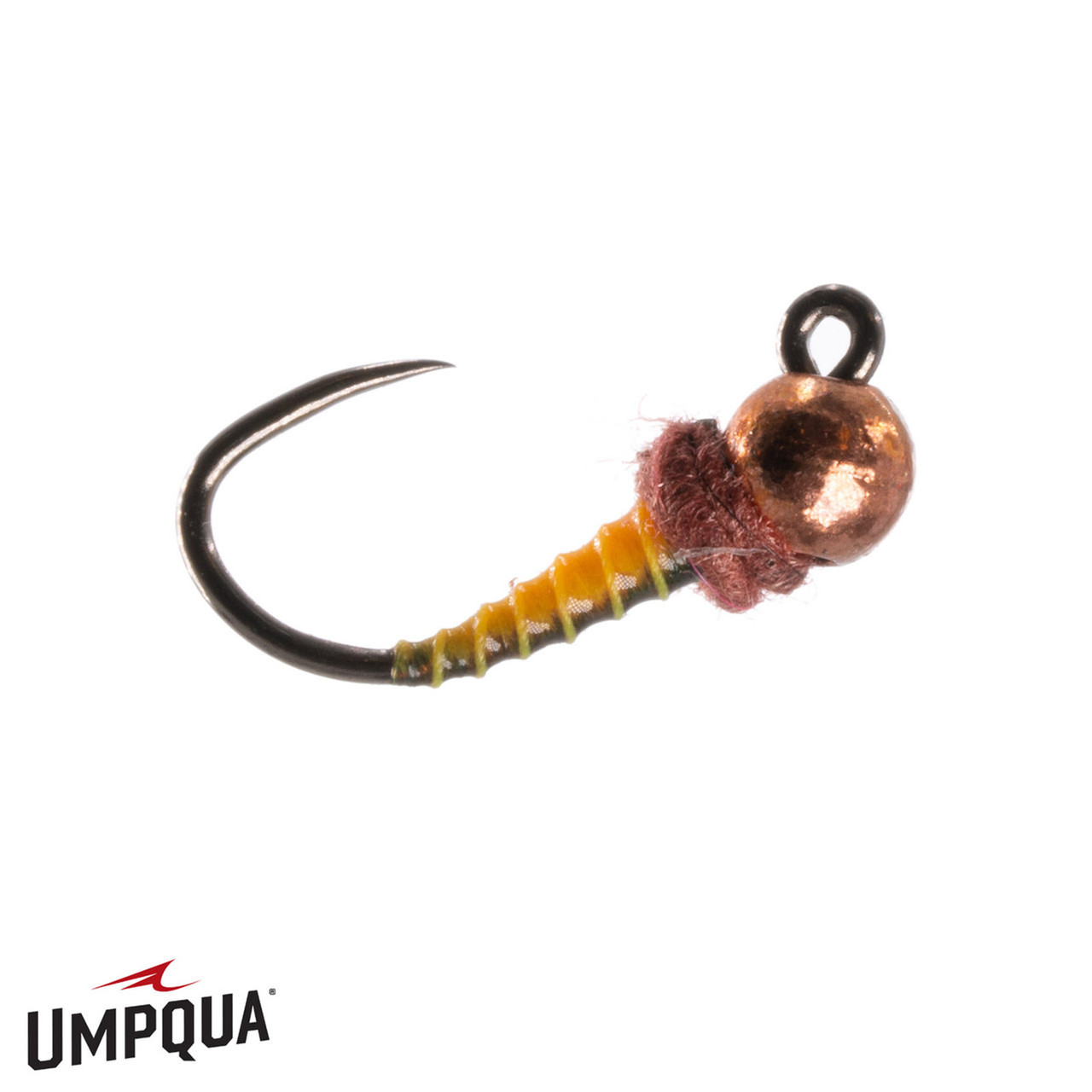 Jig Sticker Fly Yellow / Brown 18
