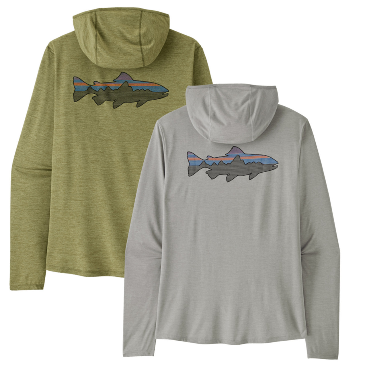 Patagonia Men's Cap Cool Sun Hoody Fitz Roy Trout