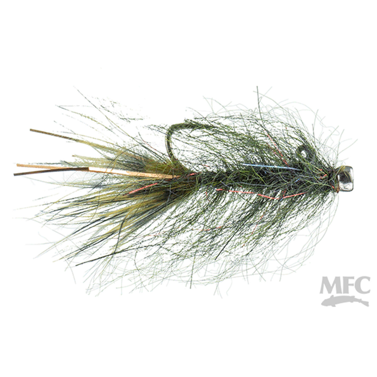 MFC Rowley's Balanced Leech Fly Watermelon red 10