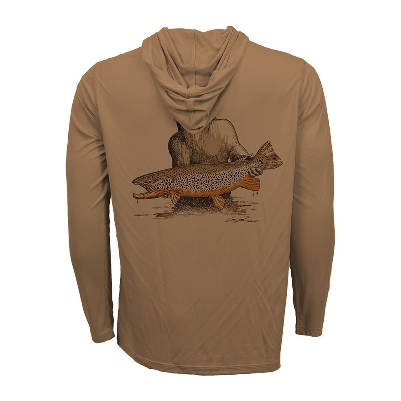 RepYourWater Hooded Sun Shirt ECO50 Hero Squatch