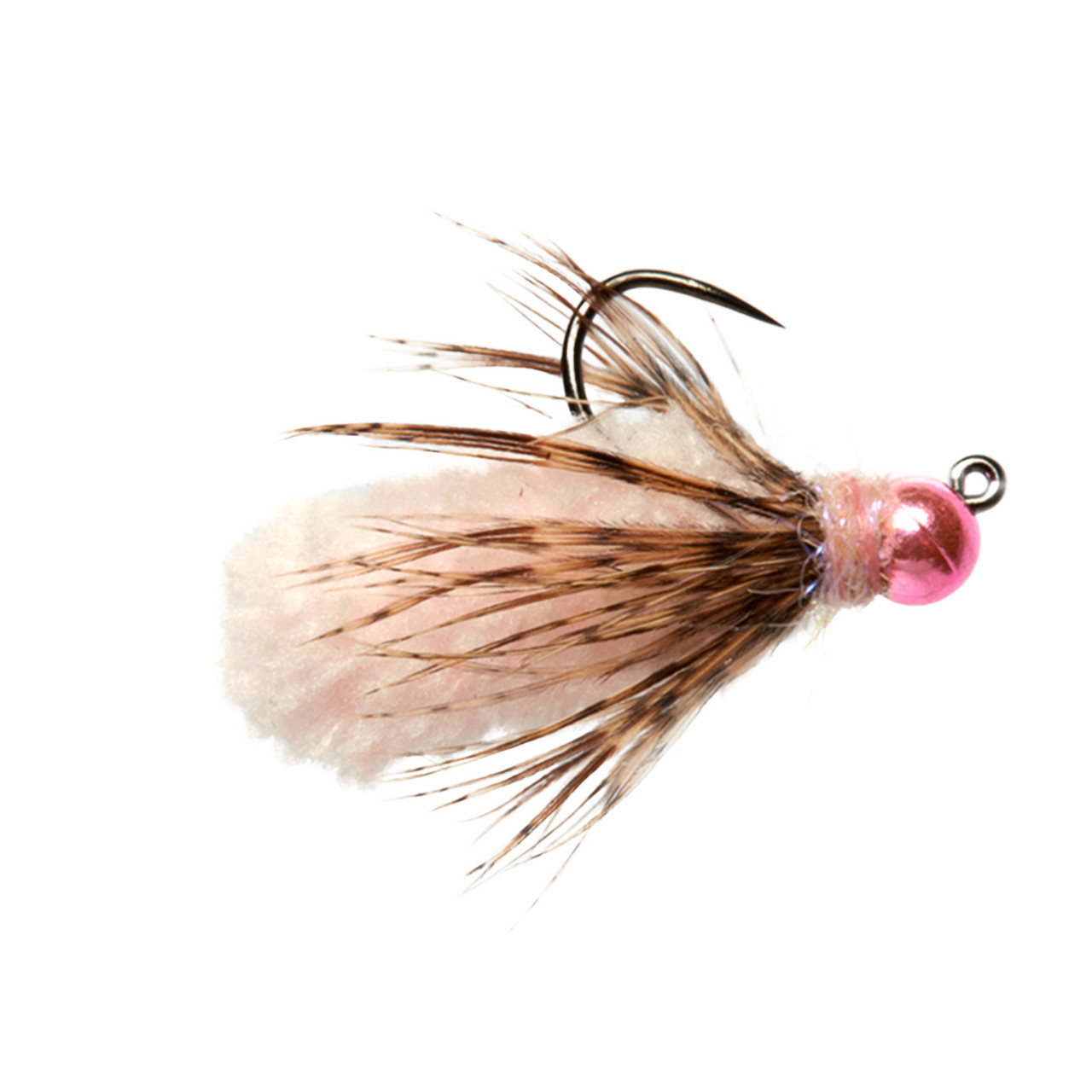 Fulling Mill Barbless Mop Fly 14 Light Pink