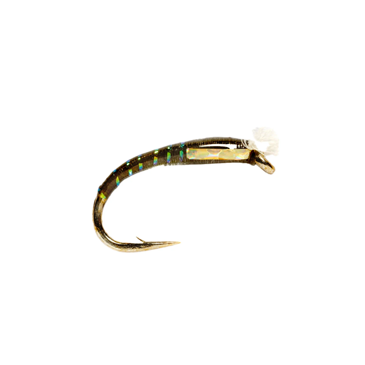 Fulling Mill 3D Glass Chironomid Fly Dark Olive