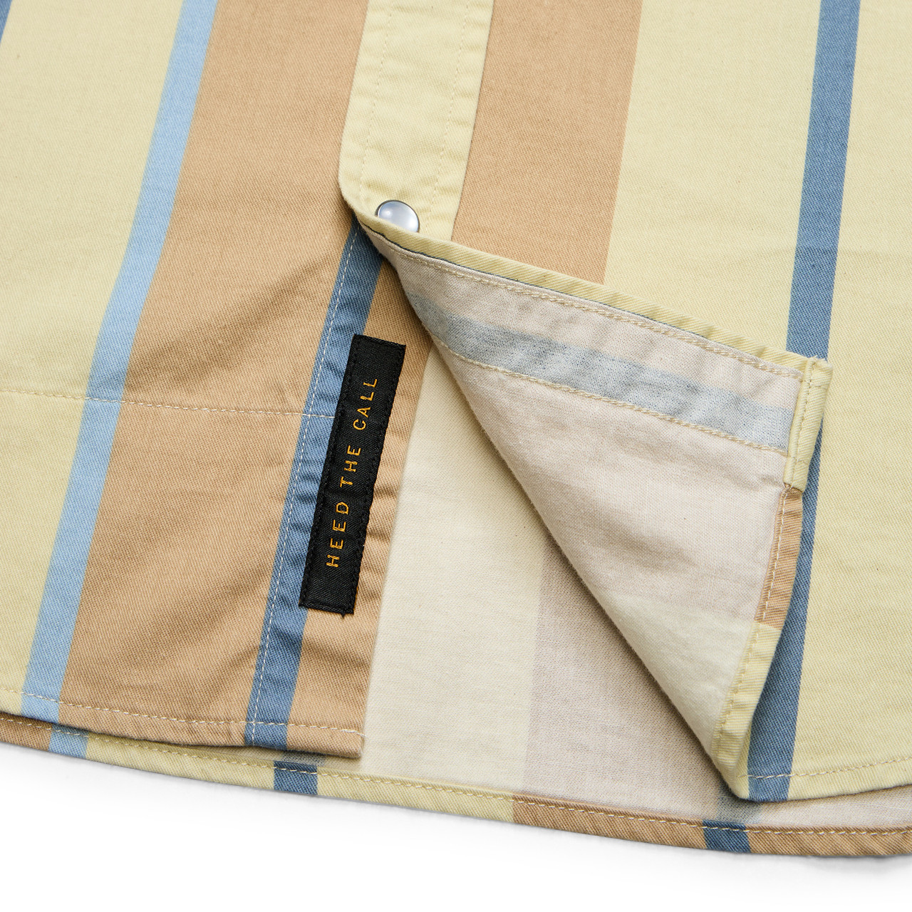 Howler Brothers High Rider Driver Stripe Shirt Terra