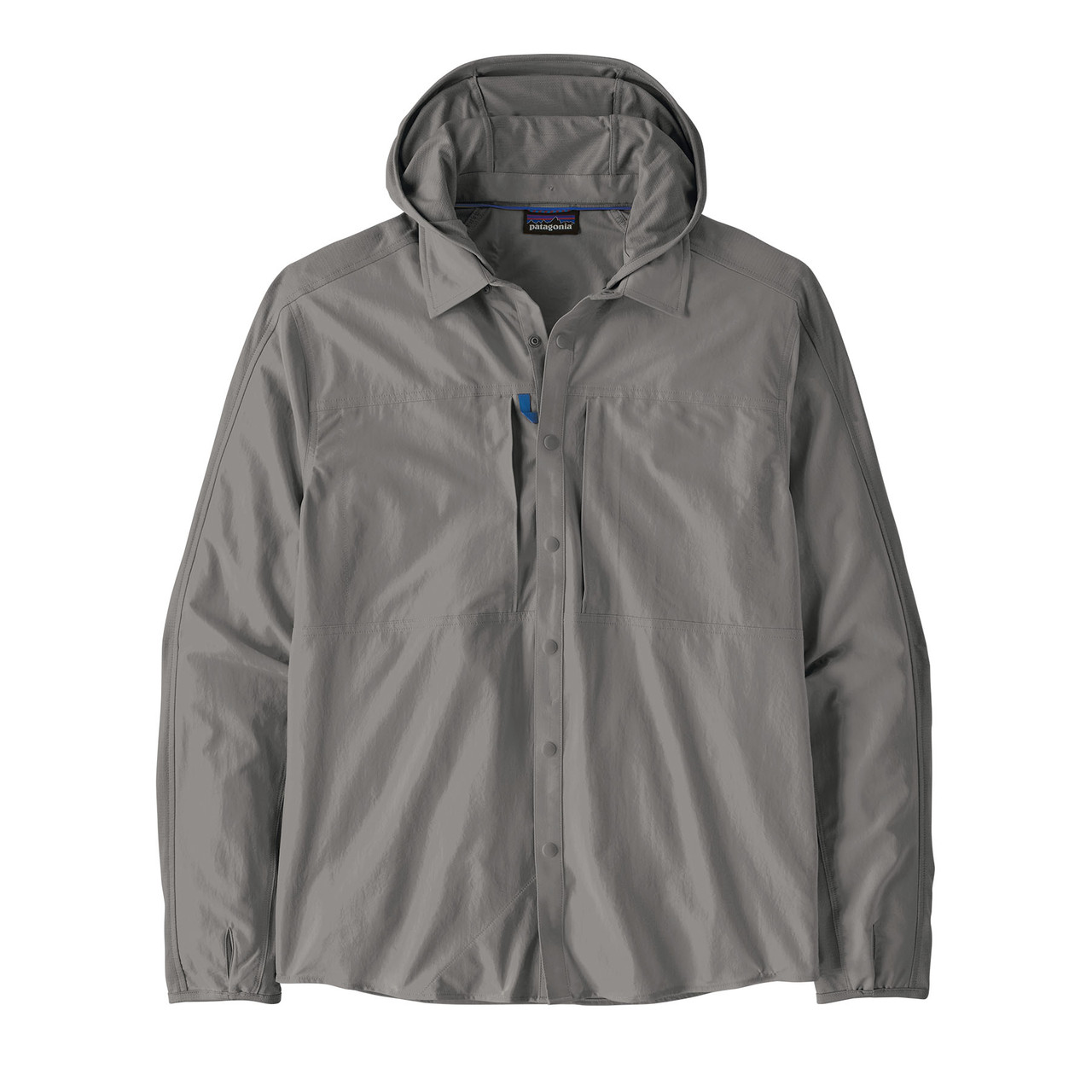 Patagonia Men's River Rambler Hybrid Sun Hoody Noble Grey