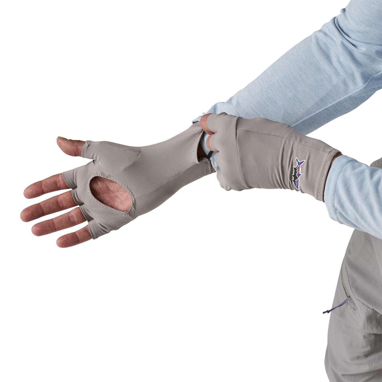 Patagonia Sun Gloves Forever Grey