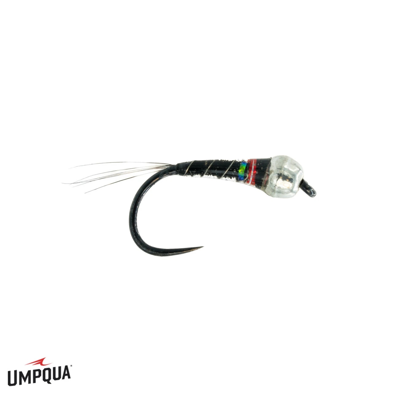 Rodrigue's Spanish Perdigon Fly Black/Red
