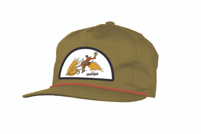 Umpqua Streamer Cowboy Rope Hat Brown/Burnt Orange