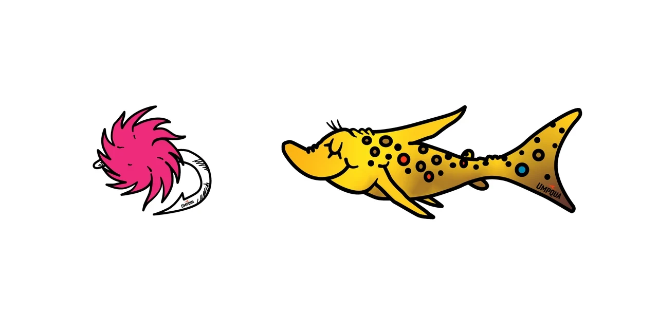 Umpqua Sticker Seuss Brown Egg