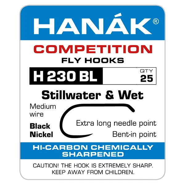 Hanak Model 230 Stillwater & Wet Hooks