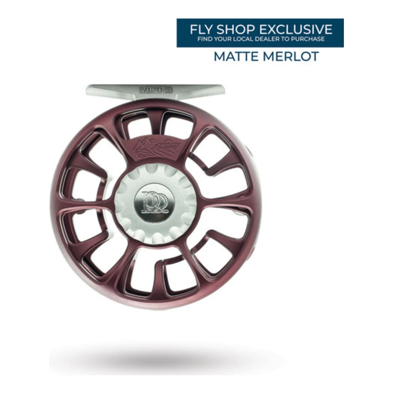 Ross Reels Evolution FS Limited Editions - Matte Merlot