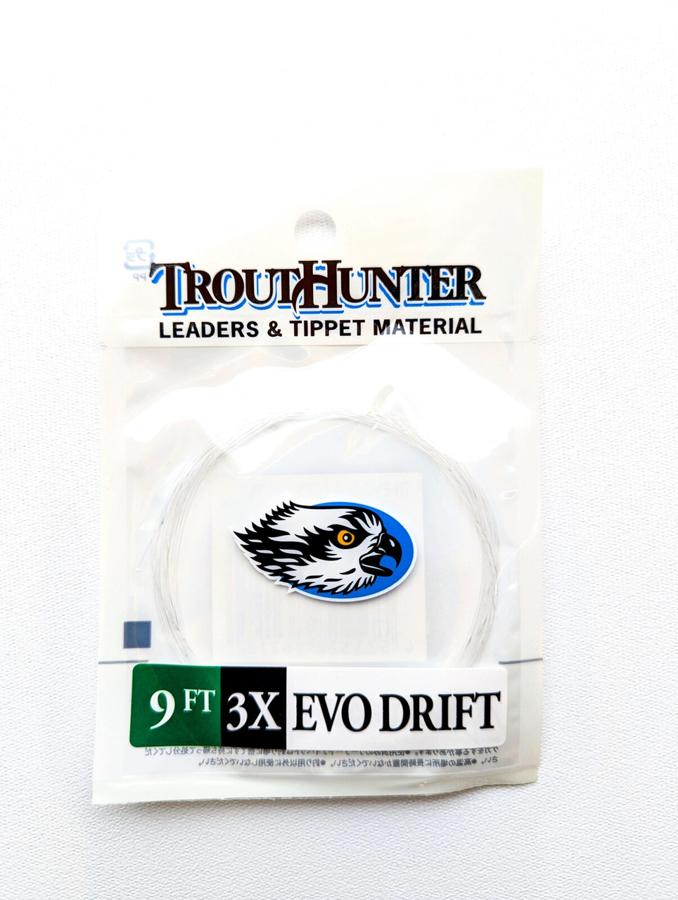 TroutHunter EVO Drift Leader 9 ft No Loop 3X