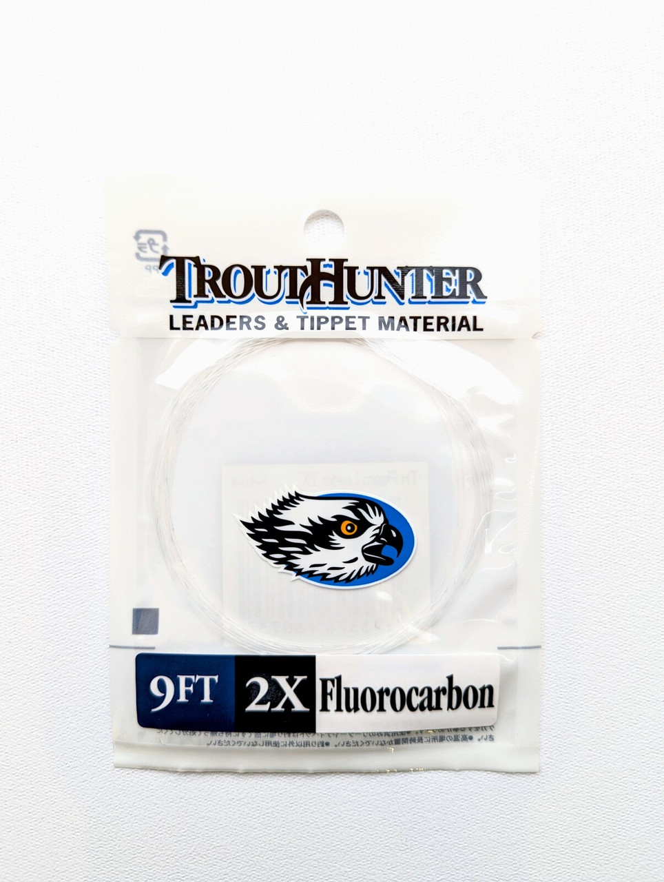 TroutHunter Fluorocarbon Leader 9 ft No Loop 2X
