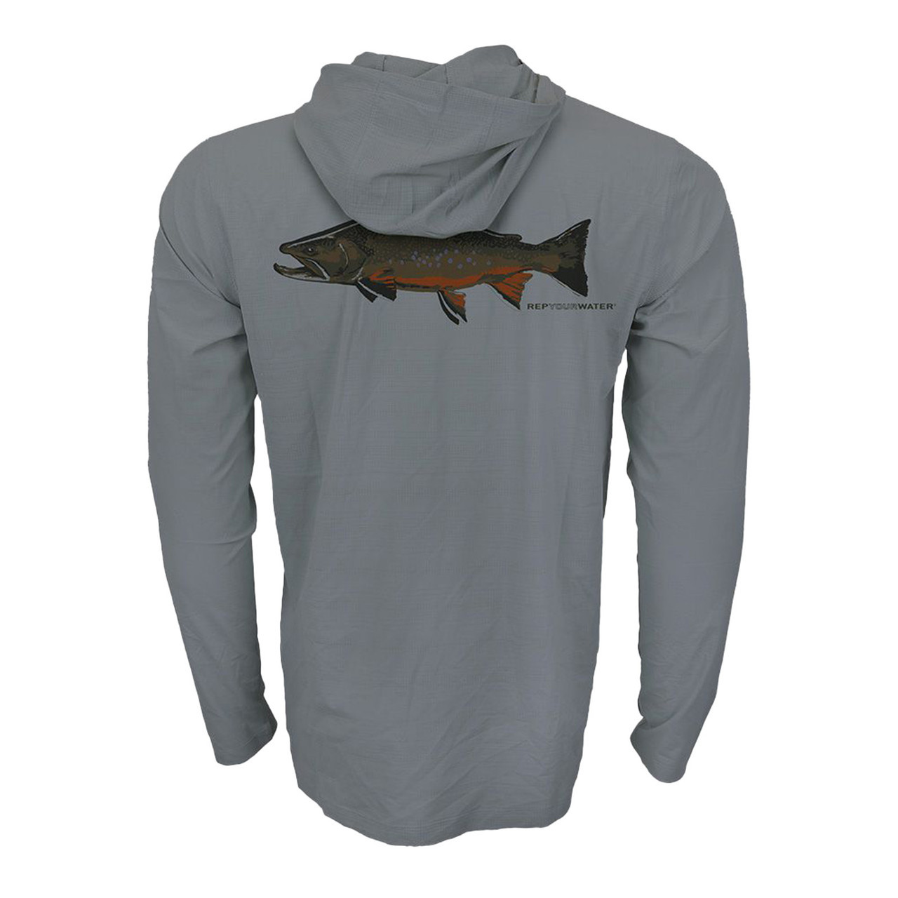 RepYourWater Flolite Hooded Sun Shirt - Big Brookie