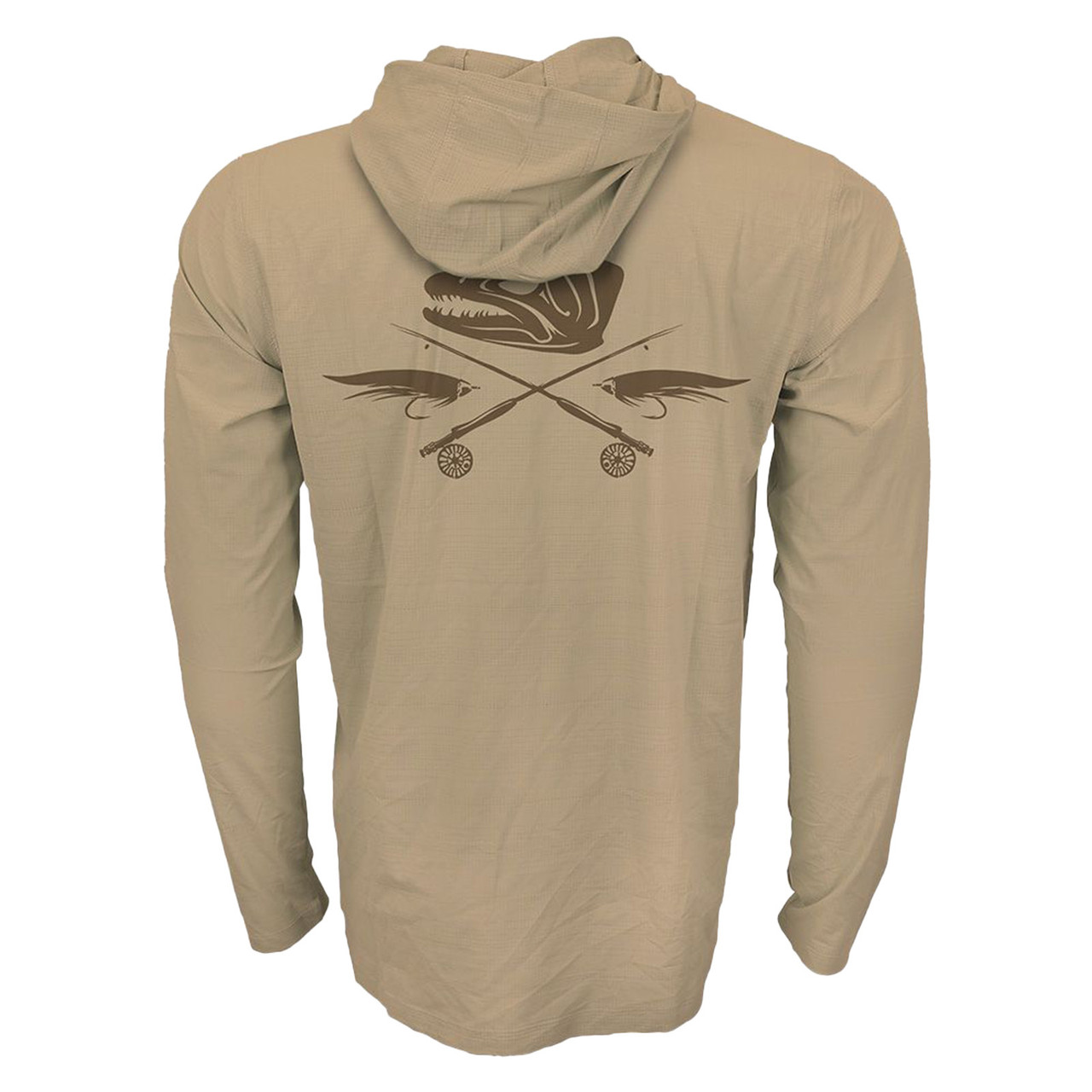 RepYourWater Flolite Hooded Sun Shirt - Jolly Trouter